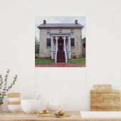 Terwilliger House, Council Grove, Kansas Poster (Keuken)