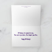 Tes Anniversaires Vous Embrassent ? Carte (Intérieur)