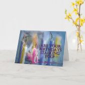 Tes Anniversaires Vous Embrassent ? Carte (Fleur jaune)