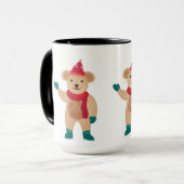 Tesco pudsey beer grappig kerstbeer mok (Voorkant links)