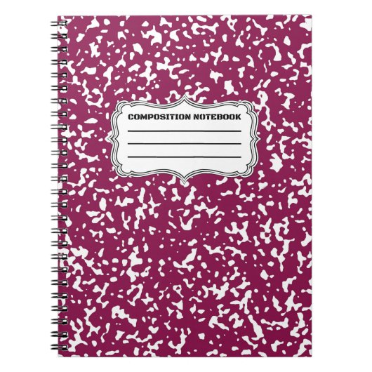 Tesimart | Carnet de composition Spirale du journa (Devant)