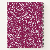 Tesimart | Large Carnet de composition spirale à r (Dos)