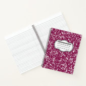 Tesimart | Large Carnet de composition spirale à r (Intérieur)