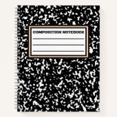 Tesimart | Spirale de Carnet de composition, à lar (Devant)