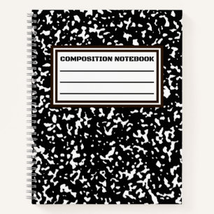 Tesimart Spirale de Carnet de composition, à lar