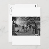 tesla briefkaart (Voorkant / Achterkant)