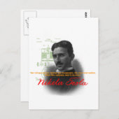 Tesla Briefkaart (Voorkant / Achterkant)
