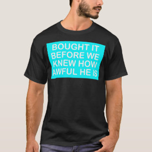 Tesla Bumper kocht het voordat we wisten hoe vrese T-shirt