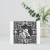 Tesla Coil Briefkaart (Staand voorkant)