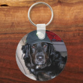 Tesla de buitenaardse hond sleutelhanger (Voorkant)