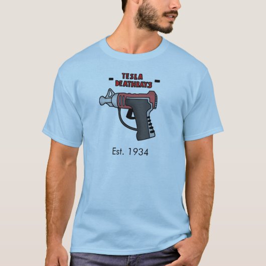 Tesla Deathrays T-shirt (Voorkant)