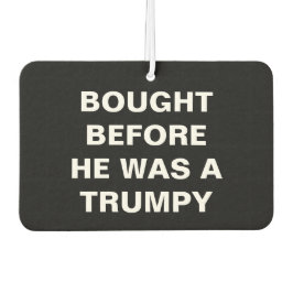 Tesla - Gekocht Voordat Hij Een Trompy Was - Zwart Luchtverfrisser