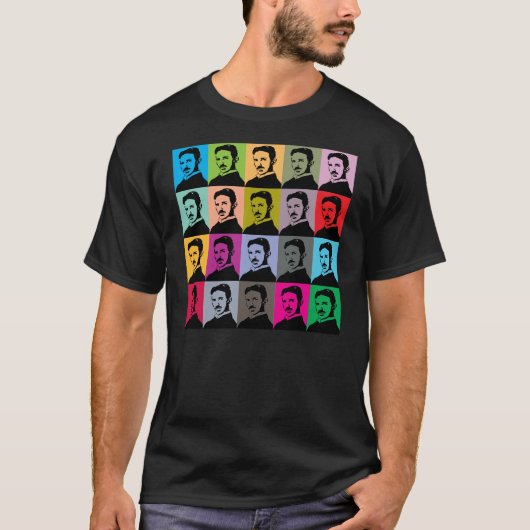Tesla Grid T-shirt (Voorkant)