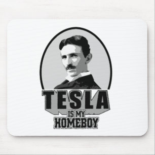 Tesla is mijn thuisjongen muismat
