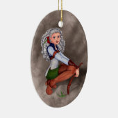 Tesla Keramisch Ornament (Rechts)