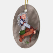 Tesla Keramisch Ornament (Links)