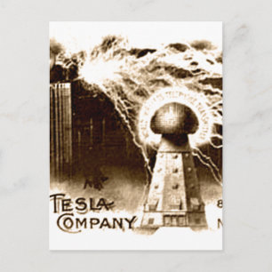 Tesla Letterhead Briefkaart