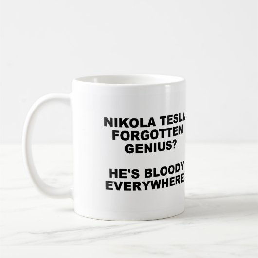 Tesla Mug (Gauche)