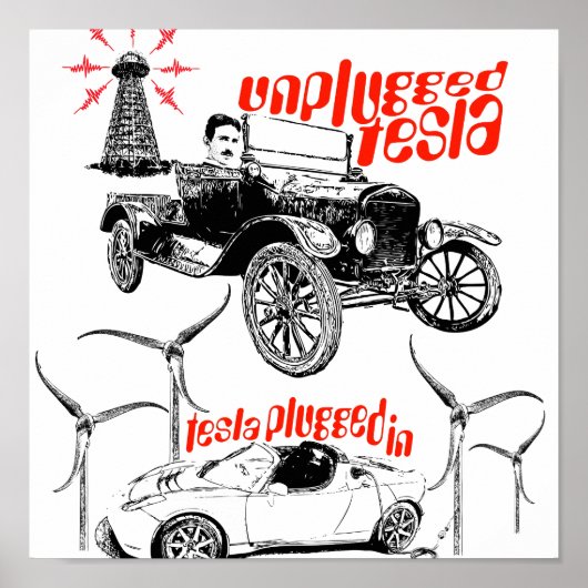 Tesla Poster (Voorkant)