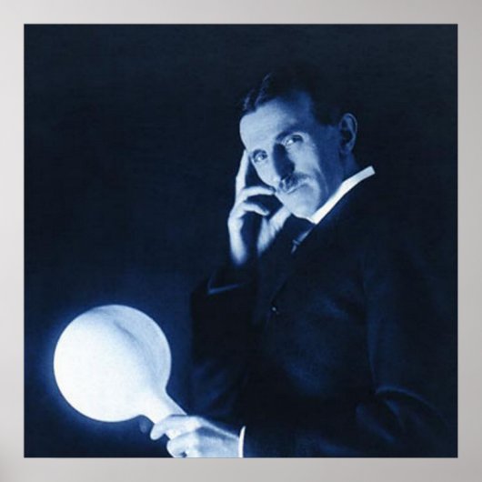 tesla poster (Voorkant)