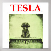 tesla poster (Voorkant)