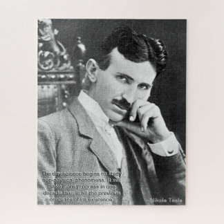 Tesla Quote Puzzle (520 pièces)