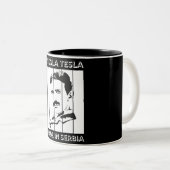 Tesla Retro Coffee Mugs (Devant droit)