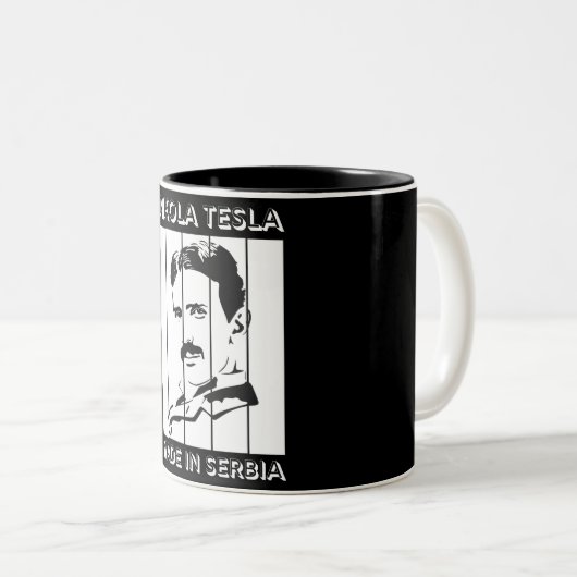 Tesla Retro Coffee Mugs (Devant droit)