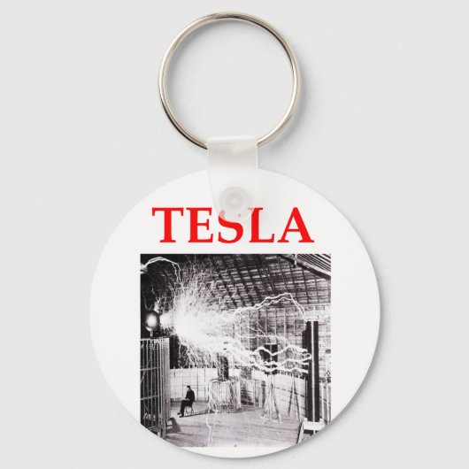 tesla sleutelhanger (Voorkant)