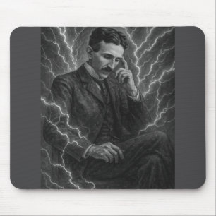 Tesla Sparks van Genius Mouse Mat Muismat