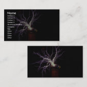 Tesla-spoelbedekking Visitekaartje (Voorkant / Achterkant)