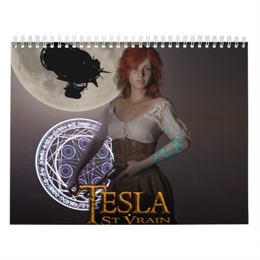 Tesla St. Vrain Kalender (Hoes)