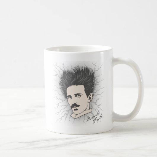 Tesla Static II Koffiemok (Rechts)