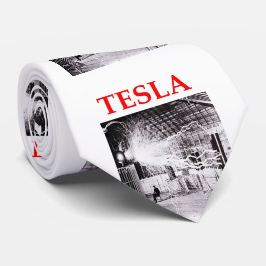tesla stropdas (Opgerold)