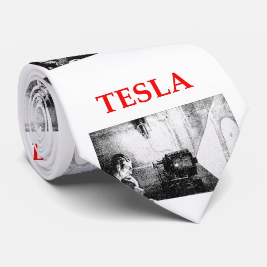 tesla stropdas (Opgerold)