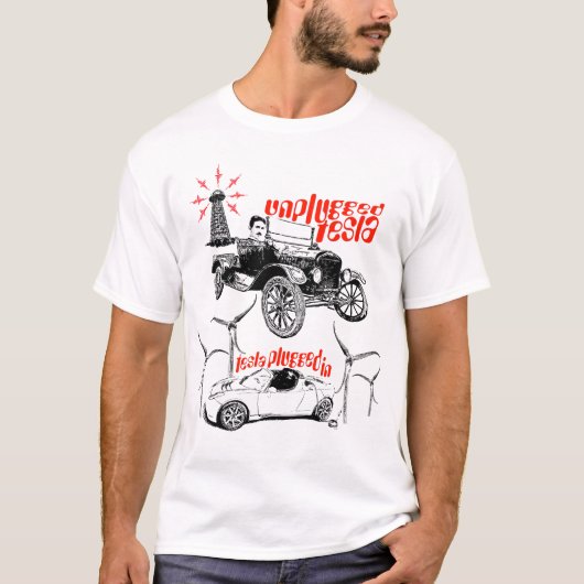 Tesla T-shirt (Voorkant)