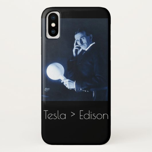 Tesla-telefoonkwestie Case-Mate iPhone Case (Achterkant)
