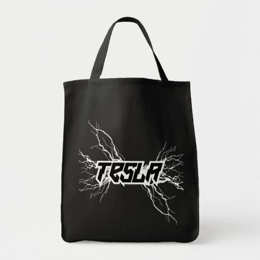 Tesla Tote Bag (Voorkant)
