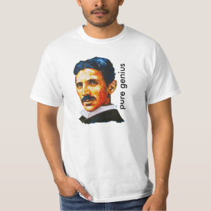 Tesla zuiver genius t-shirt
