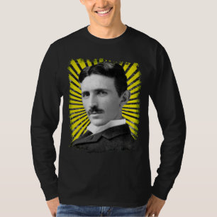 Tesla's licht t-shirt