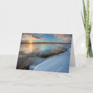 Teslin Lake After A Clearing Storm, Yukon Kaart