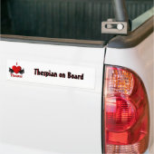 Tespian à bord Sticker pare-chocs (Sur camion)