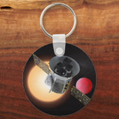 TESS Planet Hunter Spacecraft Sleutelhanger (Voorkant)
