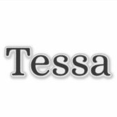 Tessa Sticker (Voorkant)