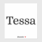 Tessa Sticker (Vel)