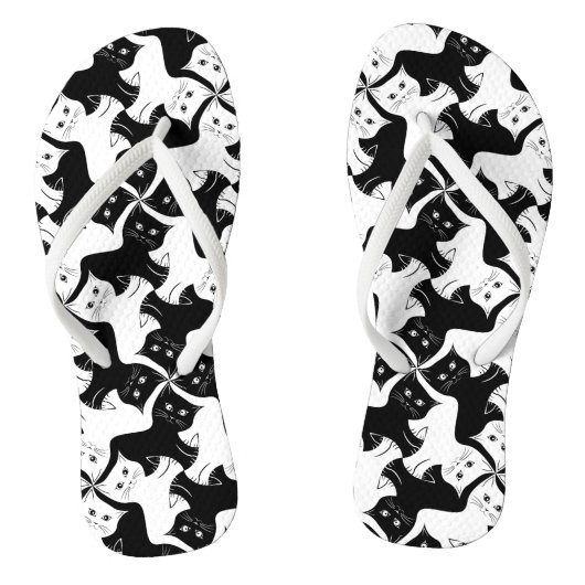 Tessellation de chats tongs (Semelle)