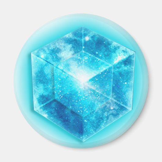 Tesseract, 4D Hypercube, Hyperwürfel Magneet (Voorkant)