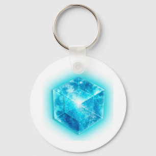 Tesseract, 4D Hypercube, Hyperwürfel Sleutelhanger