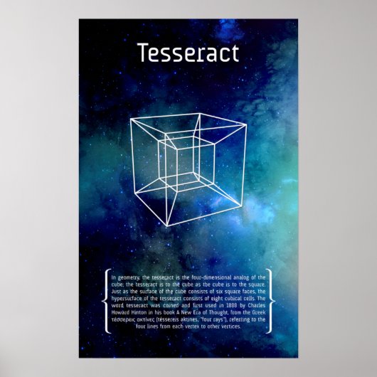 Tesseract Poster (Voorkant)