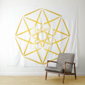 Tesseract Series V4 (Gold) Wandkleed (In Situ (horizontaal))